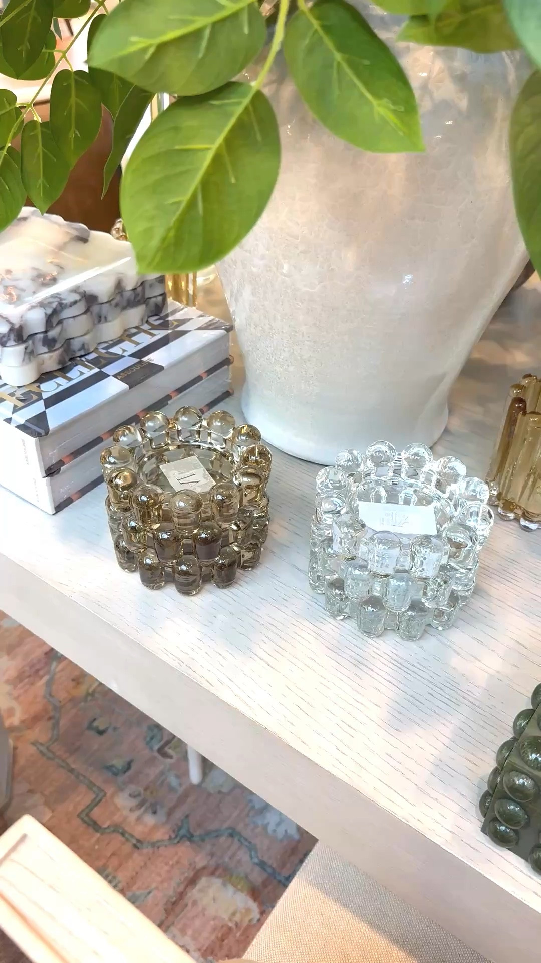 Alice Lane Bubble Candle dishes!  Now in clear and amber 🤩 

#LTKselfcare #LTKHome #LTKSpringSale