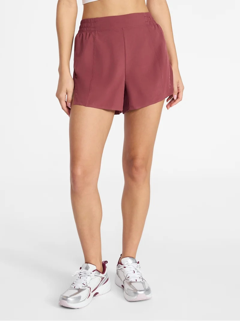 Avia Women's Seamed Run Shorts, Sizes XS-XXXL | Walmart (US)