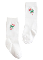 Little English Knee High Socks - Candy Cane | JoJo Mommy