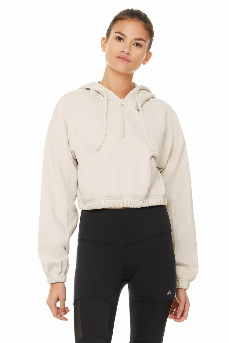 Stadium Half Zip Hoodie | Alo Yoga (US)