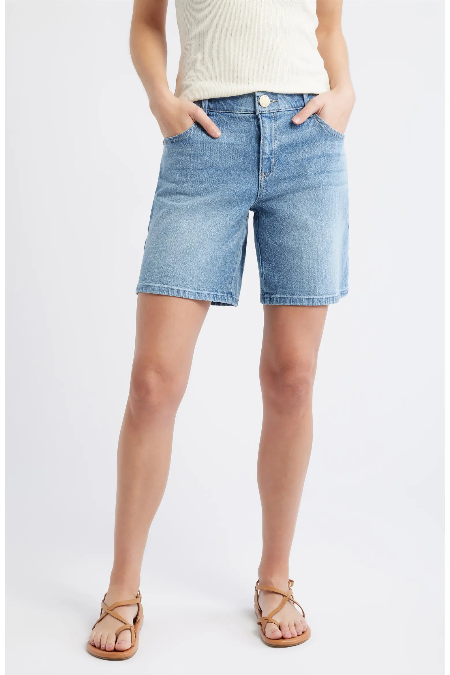 High Waist Relaxed Denim Shorts (Women) | Nordstrom | Nordstrom