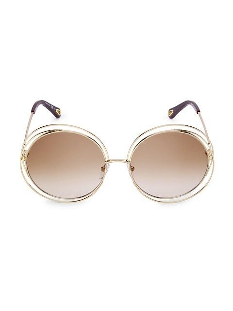 62MM Round Sunglasses | Saks Fifth Avenue