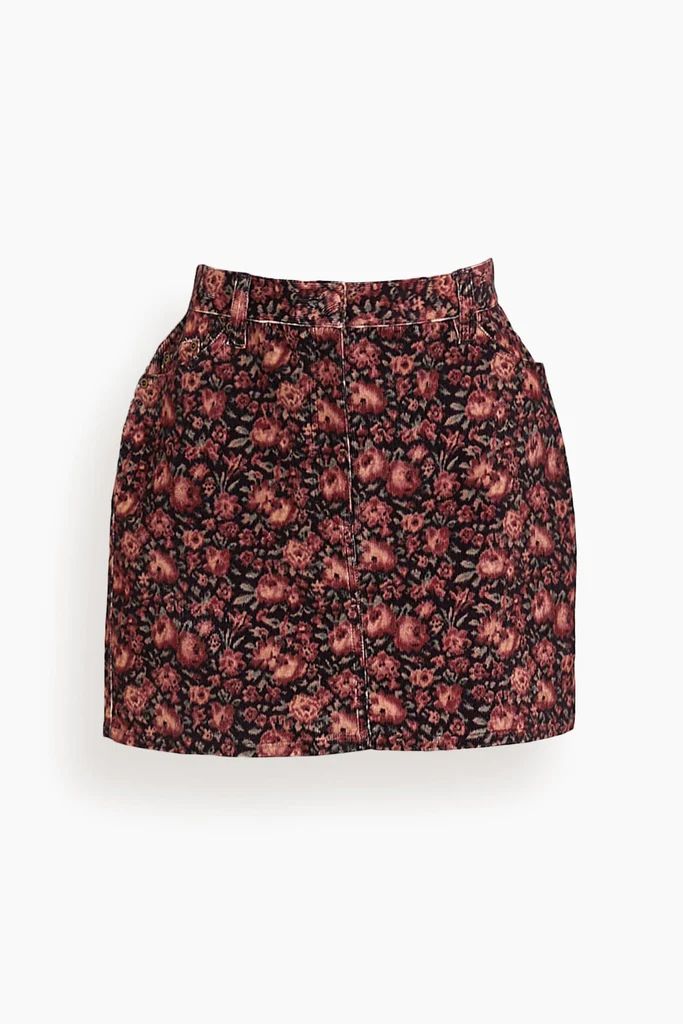 Hollywood Skirt in Blushing Berries | Hampden Clothing