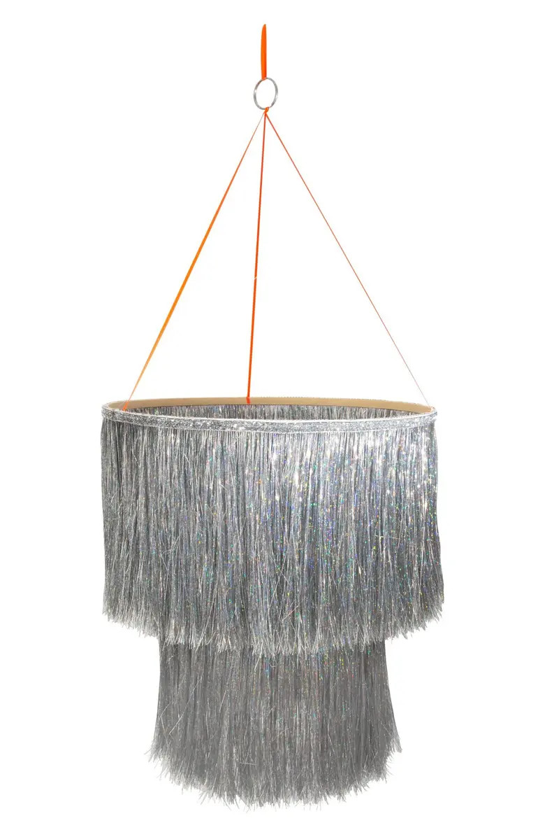 Meri Meri Silver Tinsel Chandelier | Nordstrom | Nordstrom