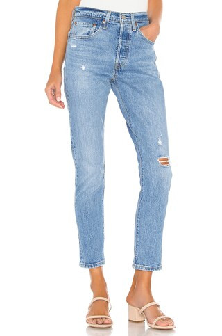 LEVI'S 501 Skinny in Tango Taps from Revolve.com | Revolve Clothing (Global)