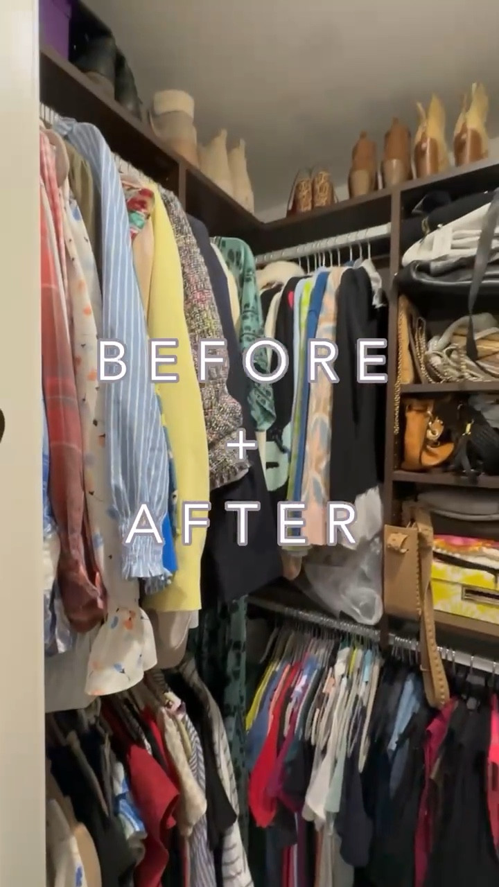 This closet transformation is a true testament to how the right products can truly take a space to the next level 🚀

#LTKStyleTip #LTKHome #LTKVideo