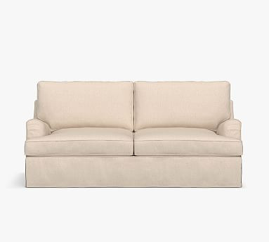 PB English Arm Slipcovered Sofa | Pottery Barn (US)