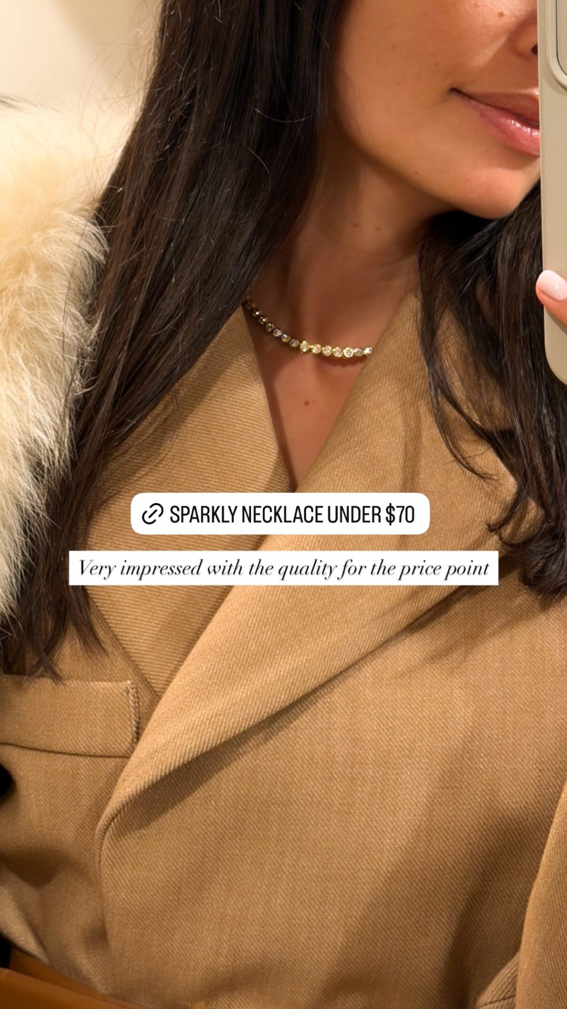 Very impressed with the quality for the price point of this faux diamond necklace! Great gift under $70! 

#LTKHoliday #LTKFindsUnder100 #LTKGiftGuide