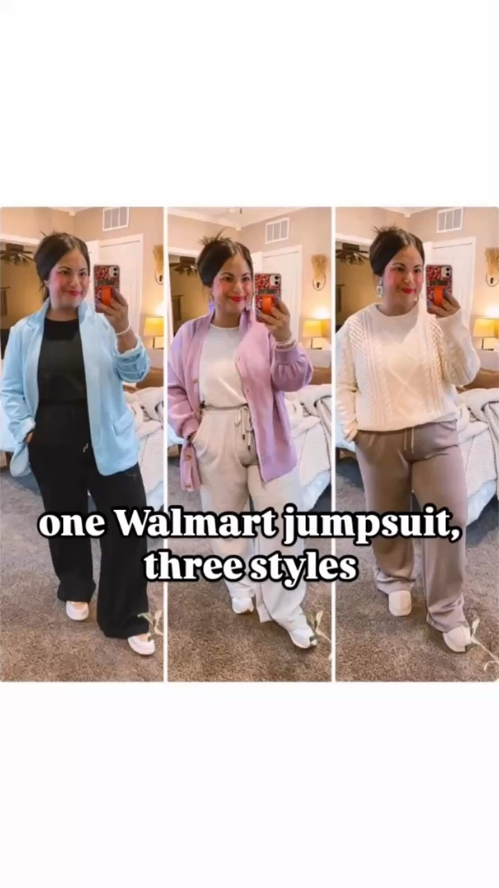 one walmart jumpsuit, three styles ⭐️ which is your fav?

this jumpsuit is buttery soft + so comfy! i couldn’t resist getting it in three colors! 😍

#LTKWatchNow #LTKGiftGuide #LTKStyleTip