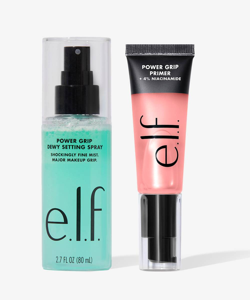 e.l.f. Cosmetics  Power Grip Primer & Niacinamide + Dewy Setting Spray Duo | Beauty Bay