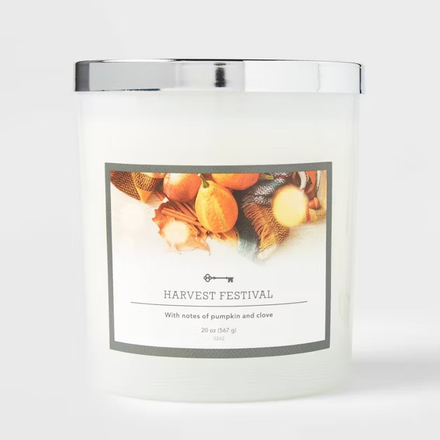 Glass Jar Harvest Festival Candle - Threshold™ | Target