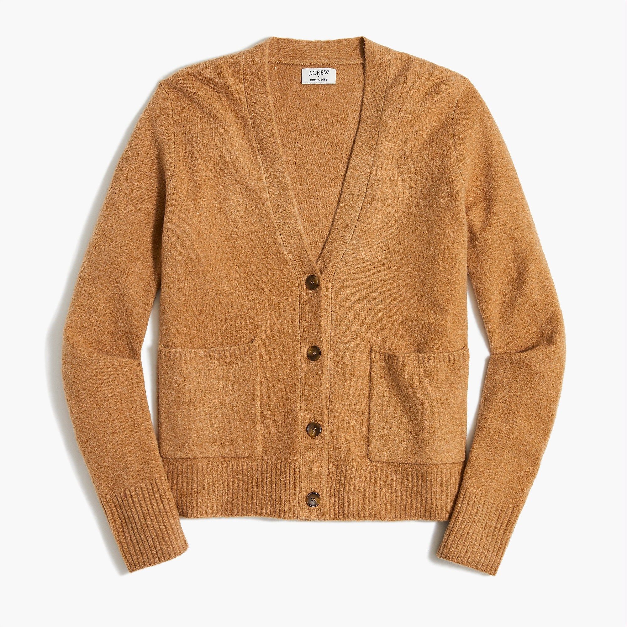 V-neck cardigan sweater in extra-soft yarn | J.Crew Factory