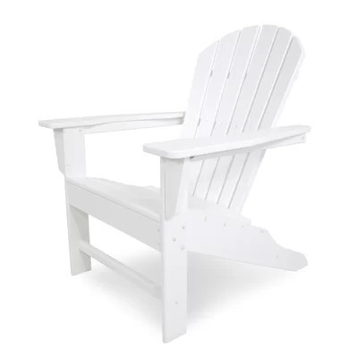 POLYWOOD South Beach Outdoor Adirondack Chair | Wayfair North America
