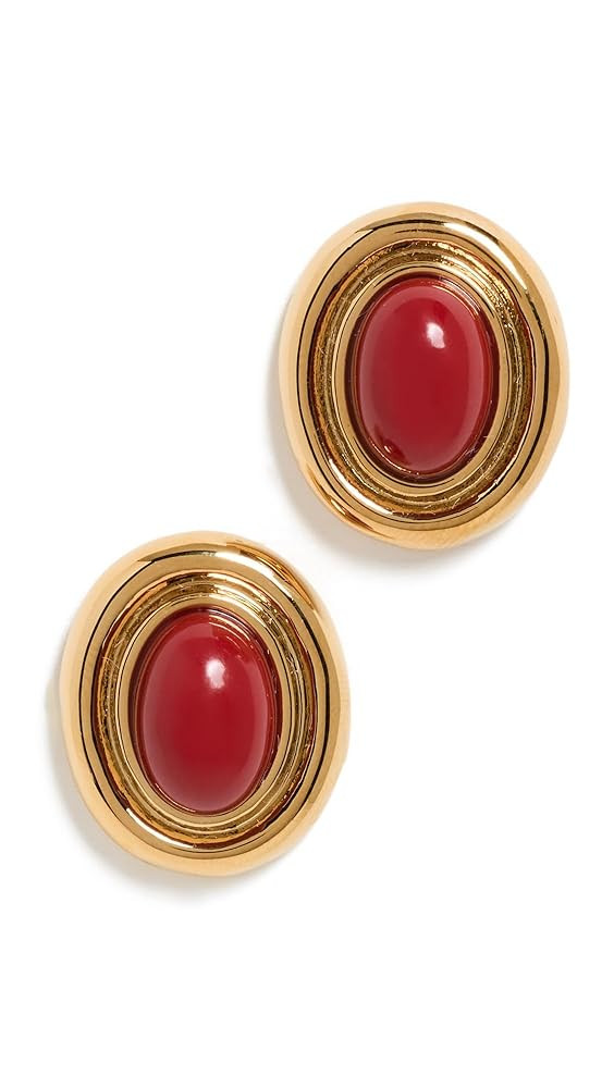 Heaven Mayhem Women's Prize Earrings, Burgundy, Red, One Size | Amazon (US)