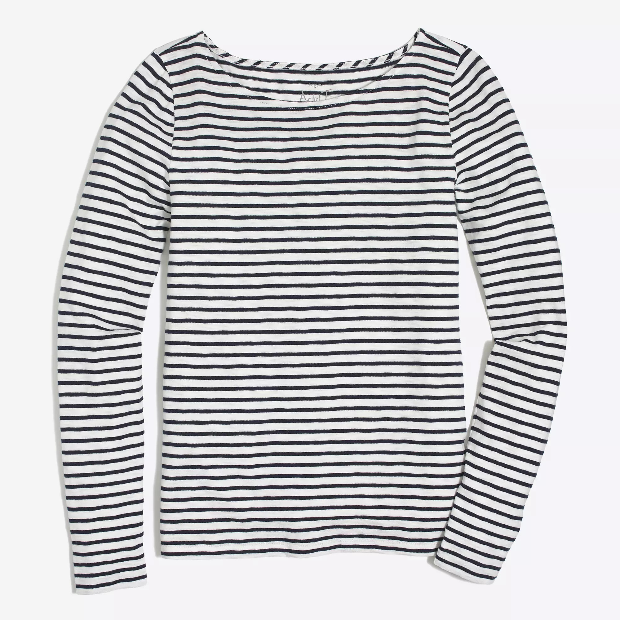 Long-sleeve striped artist T-shirt | J.Crew Factory