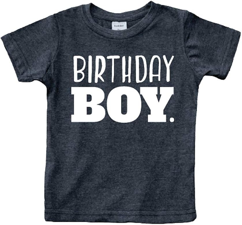 Birthday boy Shirt Toddler Boys Outfit First Happy 2t 3t 4 Year Old 5 Kids 6th | Amazon (US)