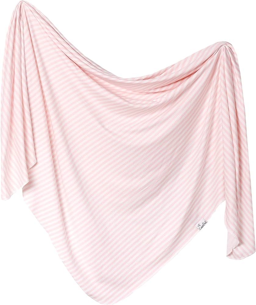 Copper Pearl Large Premium Knit Baby Swaddle Receiving Blanket Winnie | Amazon (US)