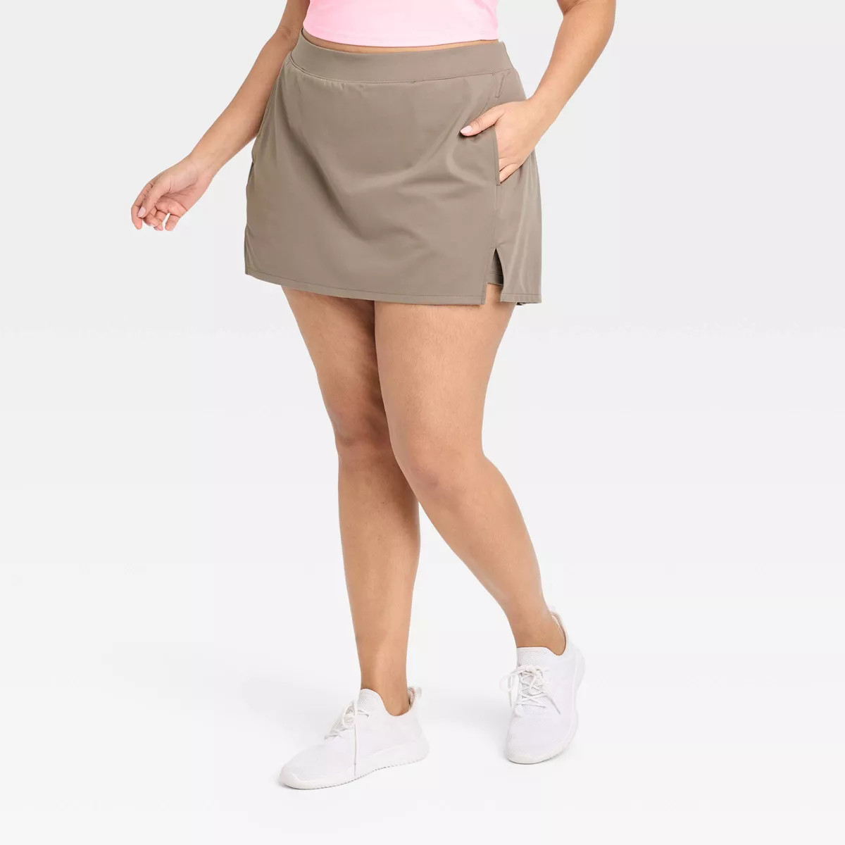Women's Knit Slit Skort - All In Motion™ | Target