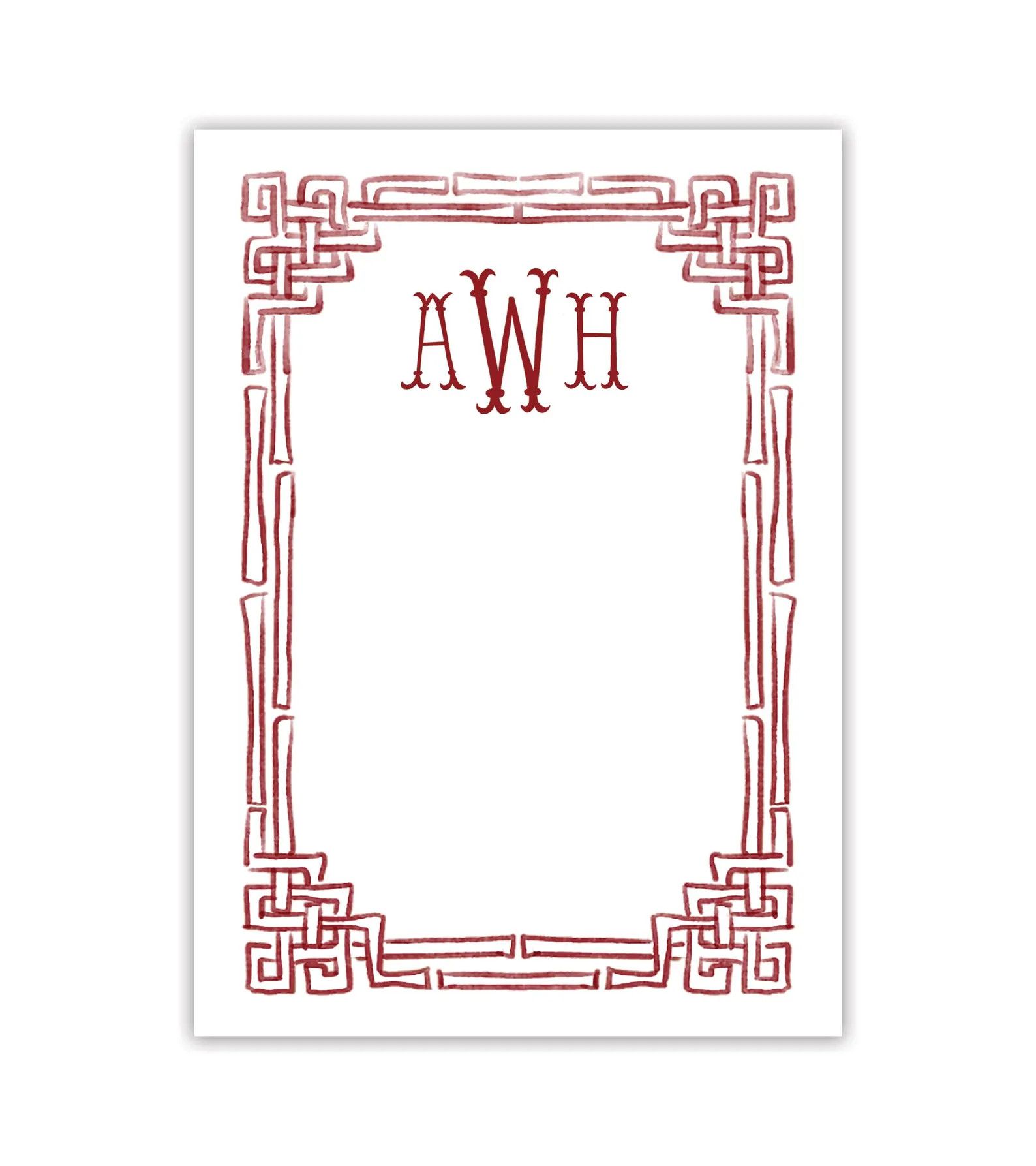 Personalized Notepad | Bamboo Notepad | Watercolor Notepad | Preppy Notepad | Monogrammed Notepad... | Etsy (US)