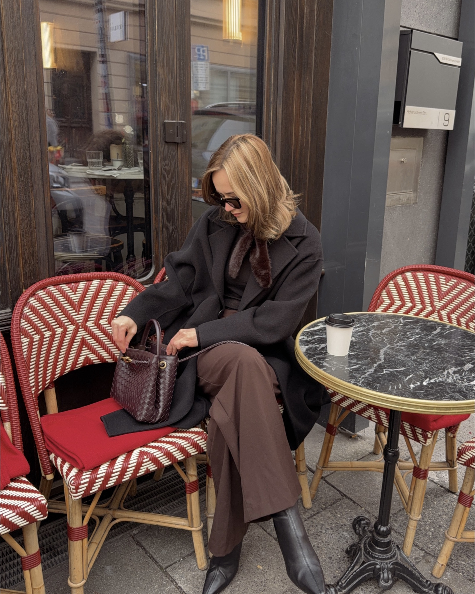 Sunglasses Info on my Insta @katemyandina

#furscarf #pelzschal #browntrousers #winterfashion #winteroutfits #wintercoat #wintermantel #blackwintercoat #schwarzwintermantel #winterboots #boots #winterbasics #winterlayers #burgundy #winecolor #brown

#LTKwinter #LTKdeutschland #LTKworkwear