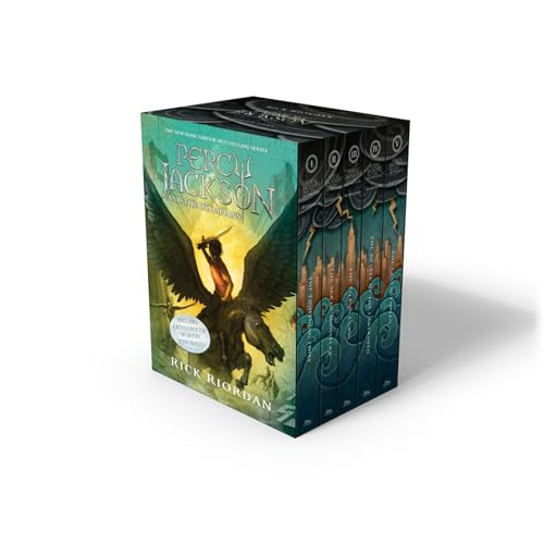 Percy Jackson and the Olympians 5 Book Paperback Boxed Set (w/poster) | Amazon (US)
