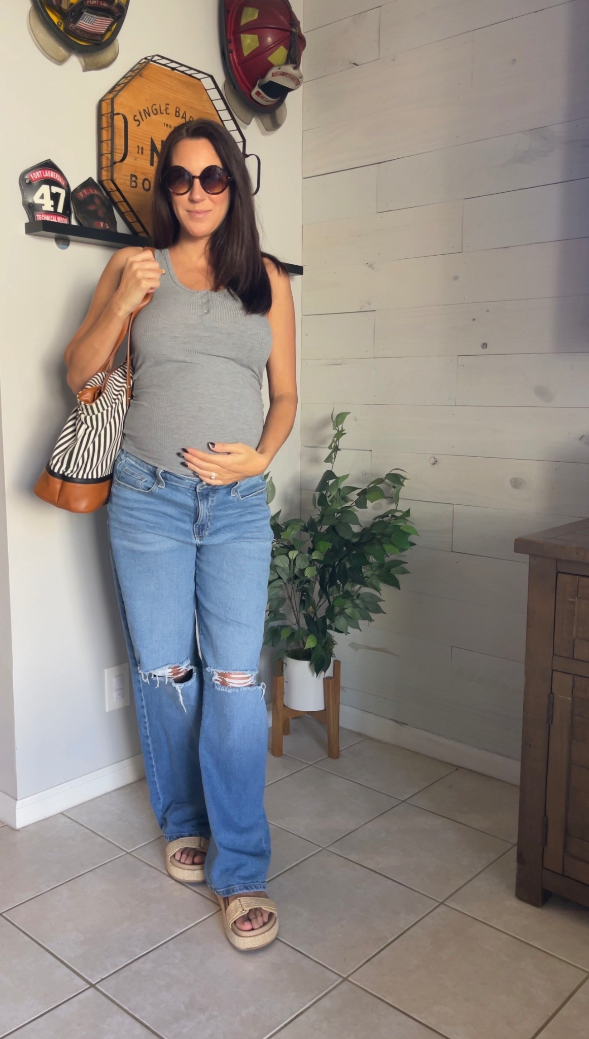 An easy outfit for the day that can be worn during pregnancy + after! 

#LTKootd #LTKBump