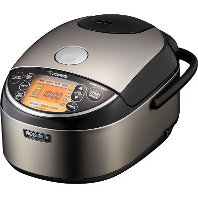 Zojirushi NP-NWC10XB Pressure Induction Heating Rice Cooker & Warmer 5.5 Cup (Uncooked): 11 Settings, Nonstick, 1240W | Target