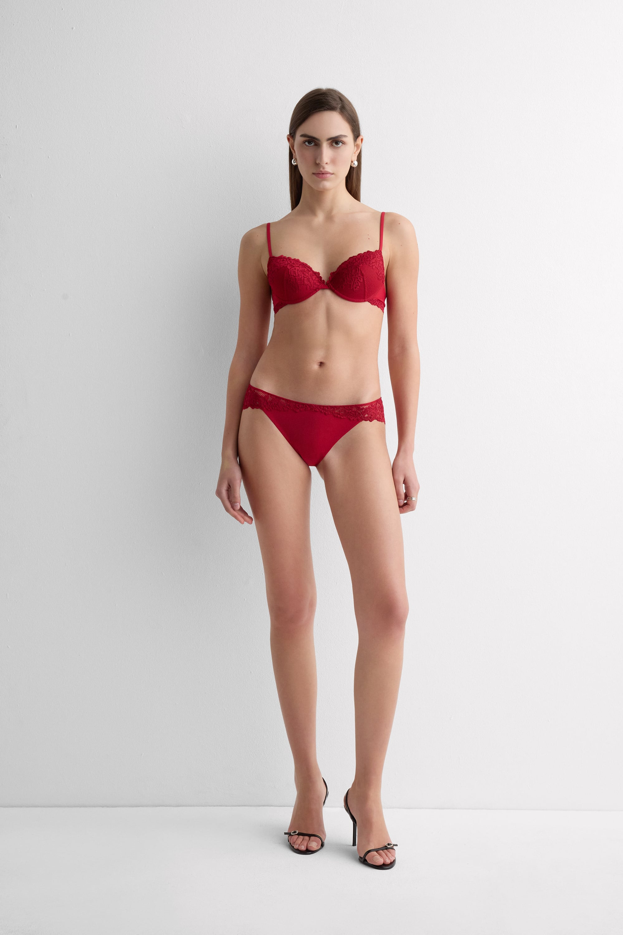 Floral Panty with Lace | Intimissimi | Intimissimi (US)