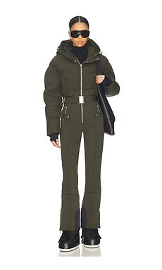 CORDOVA Ajax Ski Suit in Khaki from Revolve.com | Revolve Clothing (Global)