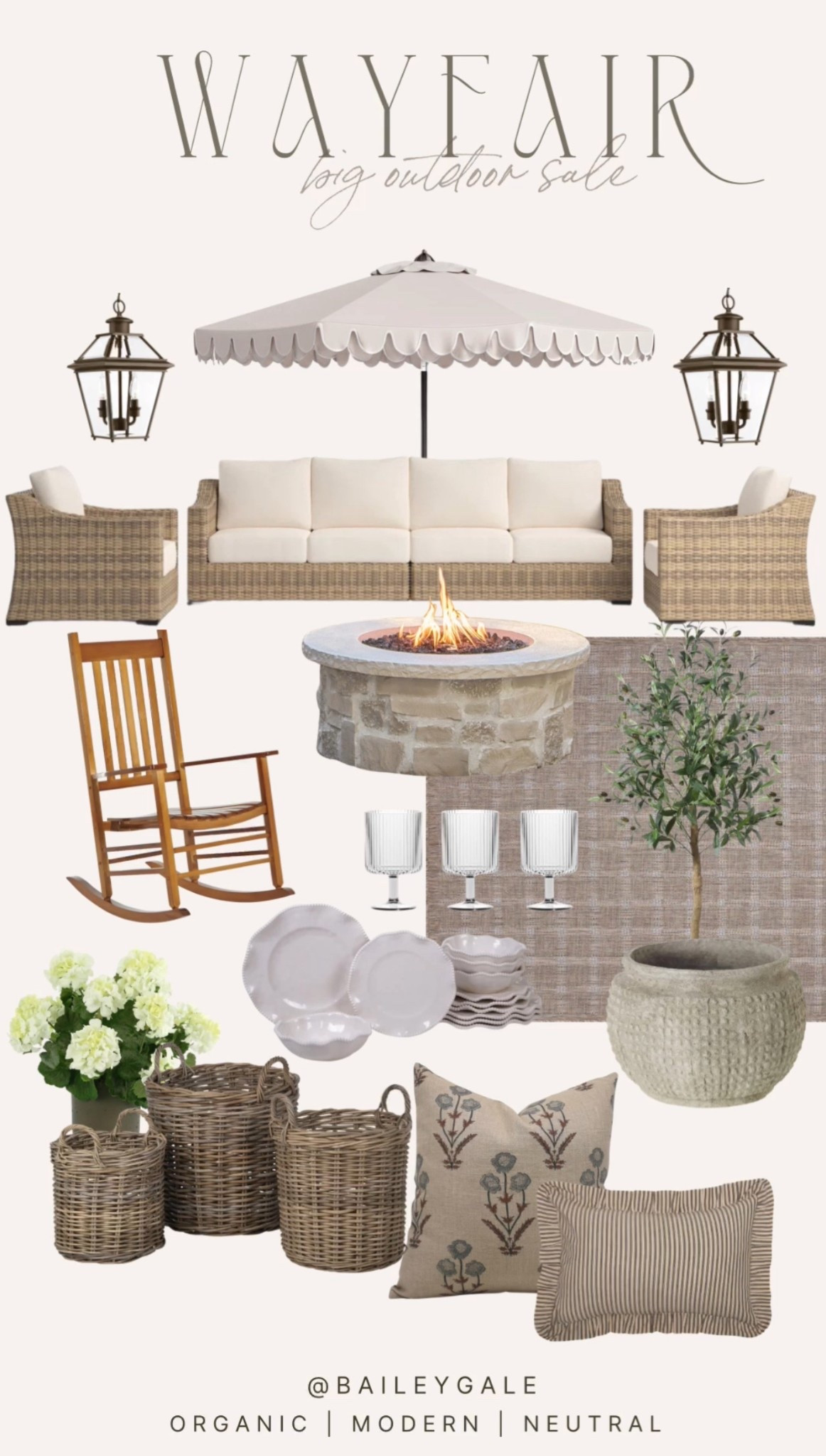Wayfair Canada outdoor sale. Modern organic neutral outdoor decor and furniture finds 

#LTKsummer #LTKcanada