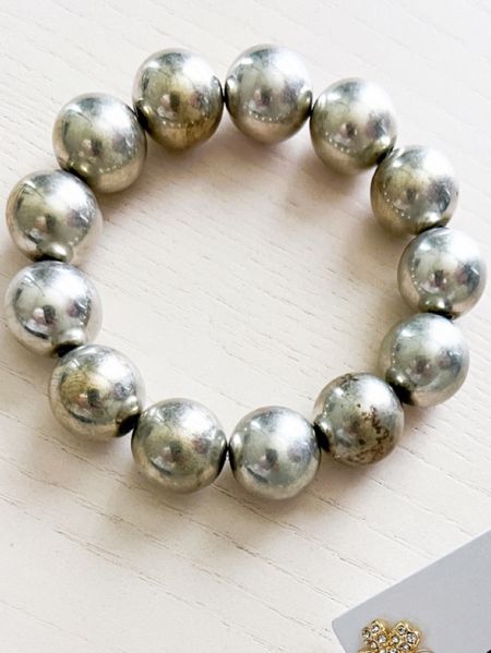 Silver bracelet 

Anthropologie finds 
Jewelry 
Gifts for her 

#LTKover40 #LTKSeasonal #LTKfindsunder50