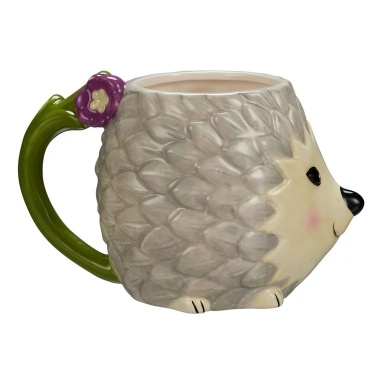 Mainstays Happy Hedgehog Sculpted Mug, 17.24 Ounces | Walmart (US)