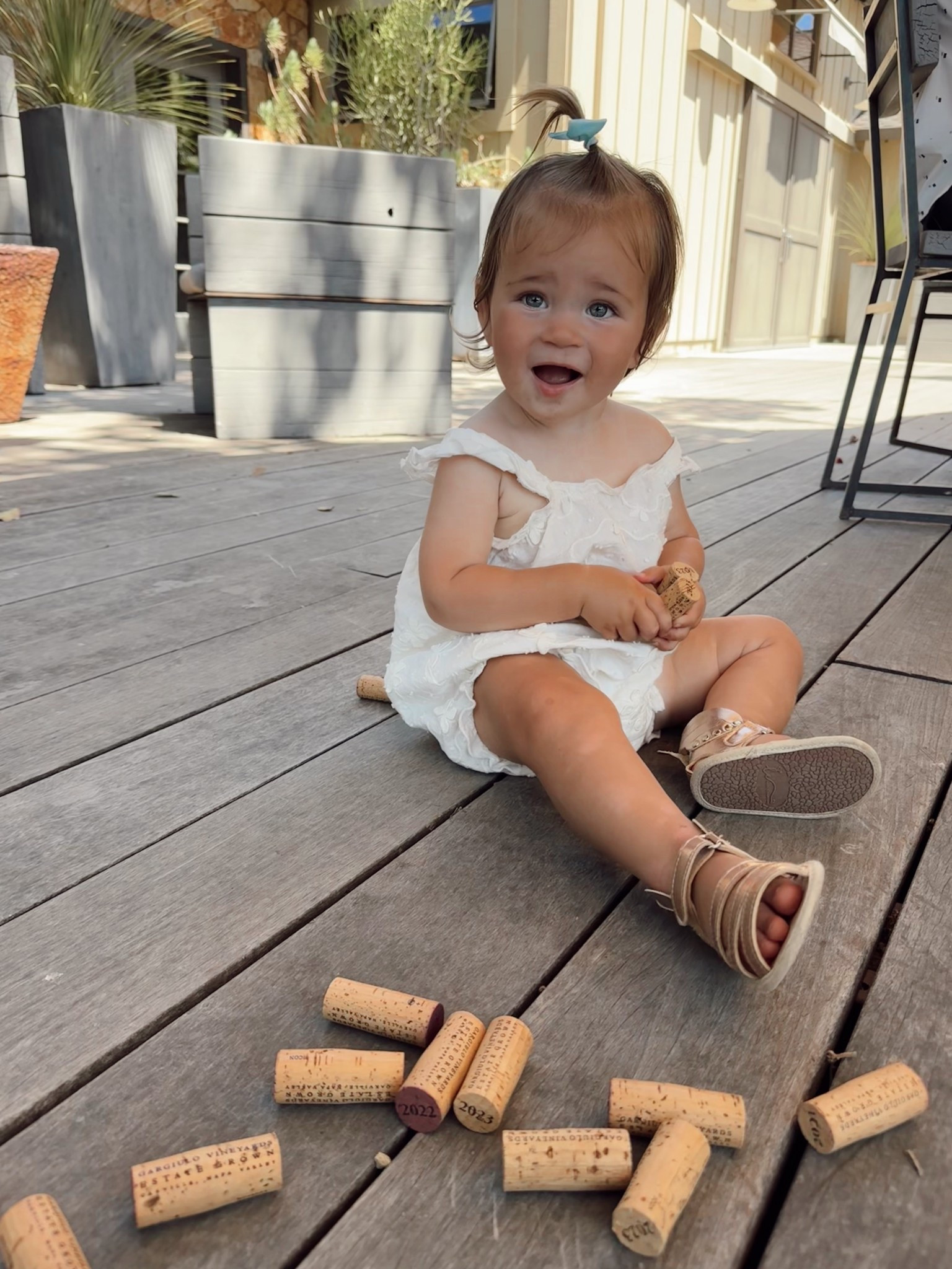 Baby girl wore this pretty romper for our family photos & I’m so in love with it. It’s also lightweight which was good for the warm weather. 

Baby girl, baby bows, baby outfitts

#LTKKids #LTKBaby #LTKFamily