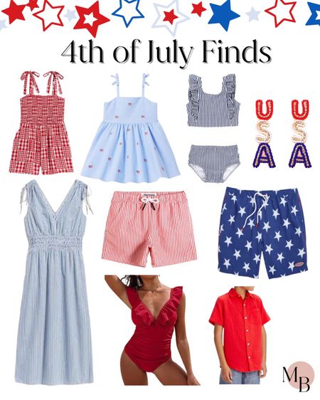 Amazing 4th of July Finds. Red, White, and Blue swimwear, accessories, and cute toddler clothes perfect for the holiday! 

#LTKstyletip #LTKswim #LTKFind