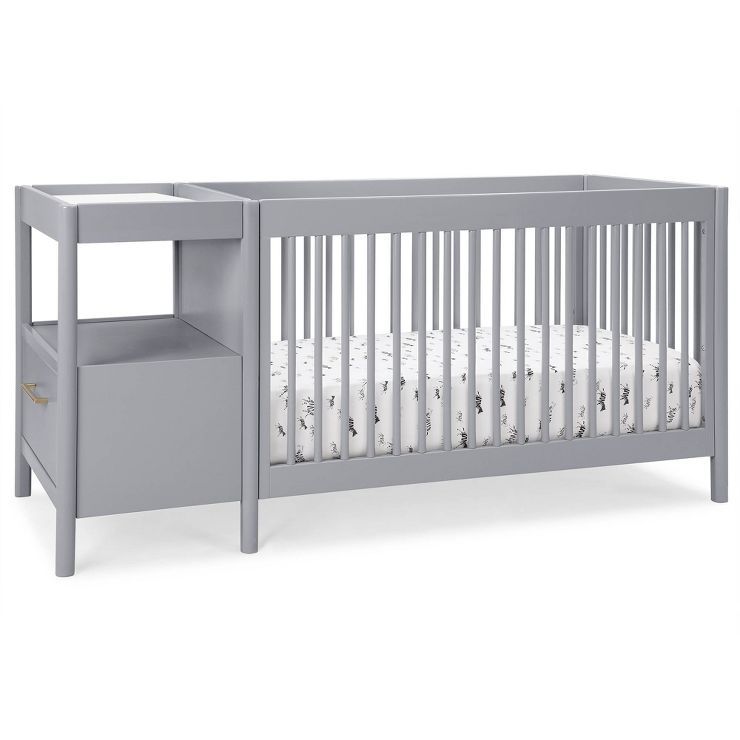 Delta Children Zoe 5-in-1 Convertible Crib and Changer | Target