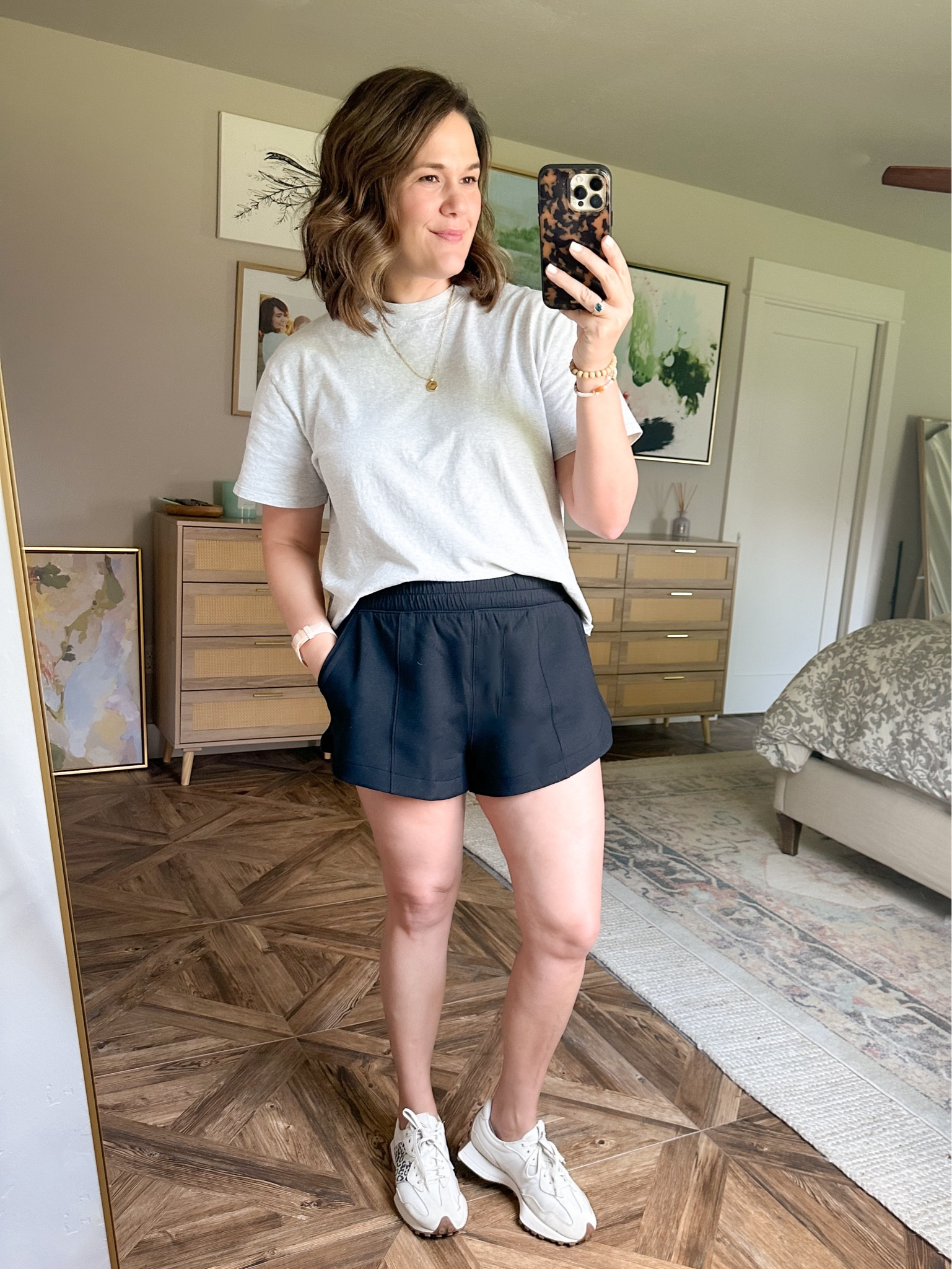 Today’s ootd featuring my new favorite running errands shorts. Wearing a size large and the fit is just right. 





Casual style, casual outfit ideas, outfit ideas for her, easy outfit ideas for moms on the go, mom style, simple style ideas, athleisure outfits, athleisure outfit ideas, 
Neutral outfit inspo, neutral outfit ideas, new balance 372, favorite t-shirt 

#LTKOver40 #LTKMidsize #LTKFindsUnder50