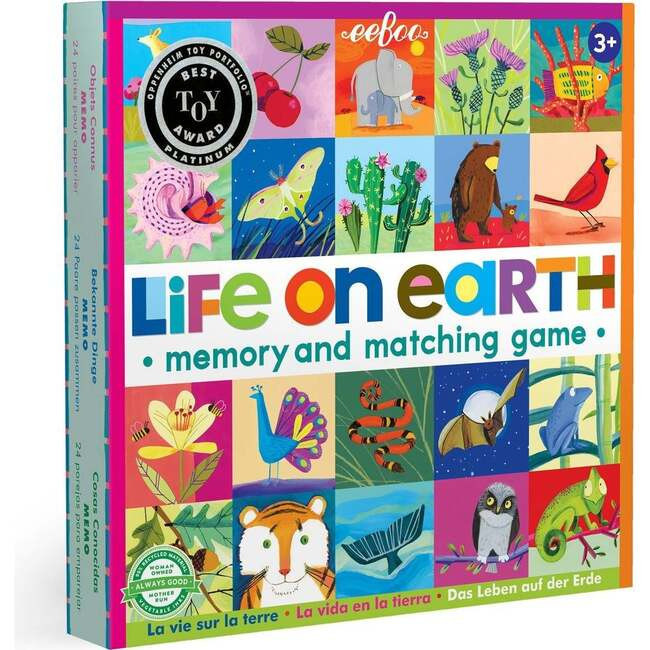 Life on Earth Memory & Matching Game - Kids Toys | eeBoo from Maisonette | Maisonette