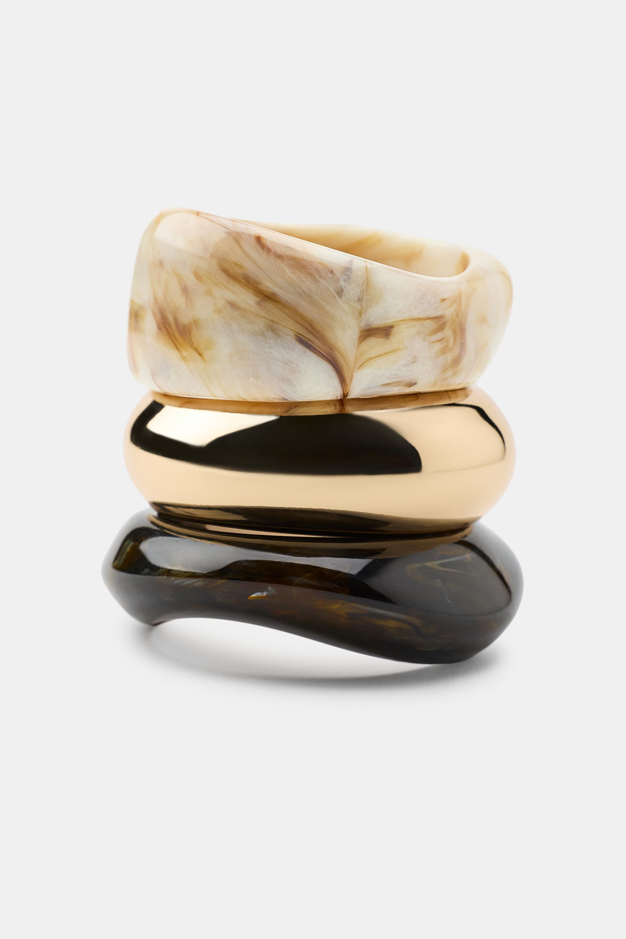 PACK OF 3 MIXED RIGID BRACELETS | Zara US