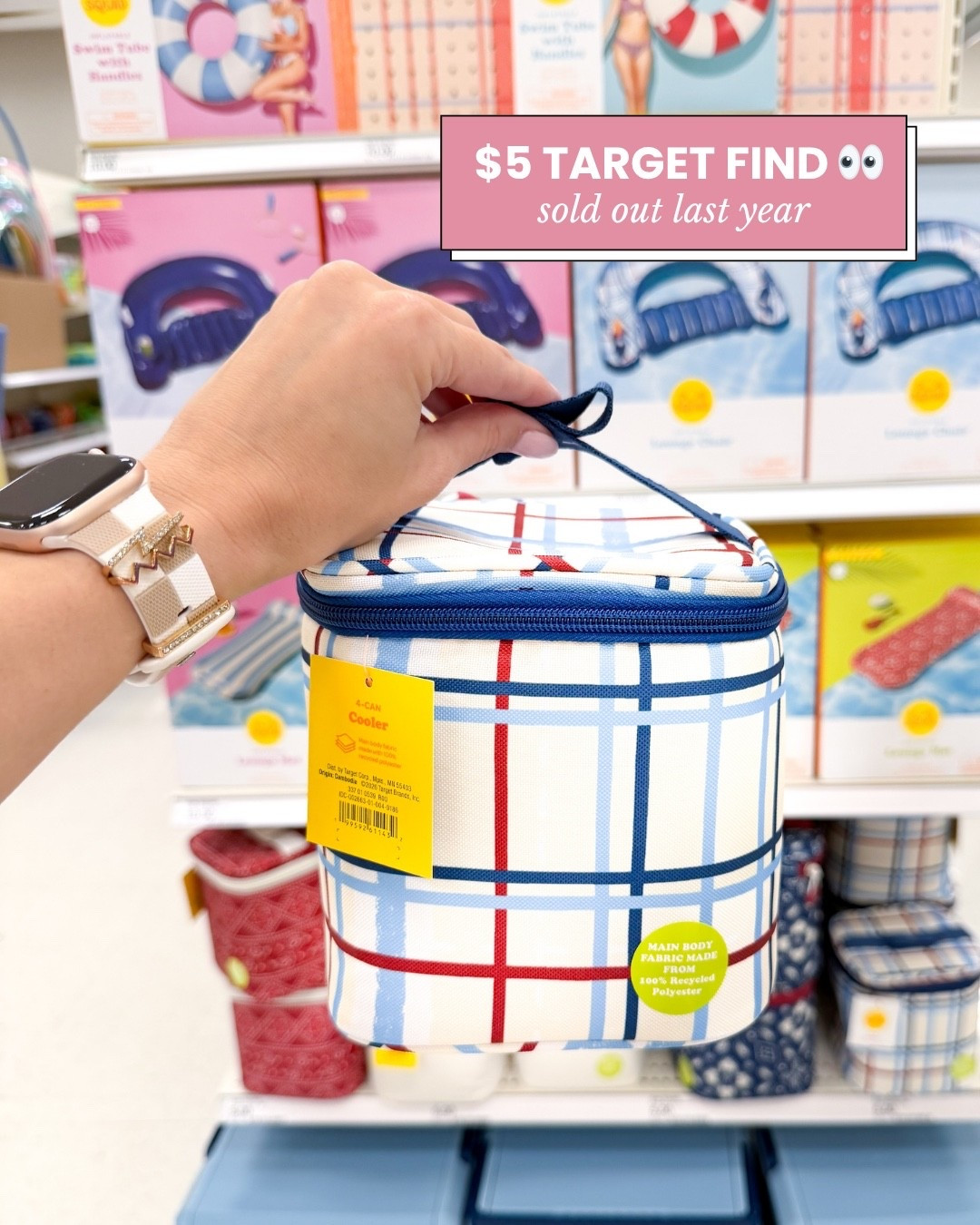 Obsessed with this mini cooler from Target! Perfect for parties or beach days! And only $5!



#LTKmomlife #LTKdayinmylife #LTKSeasonal