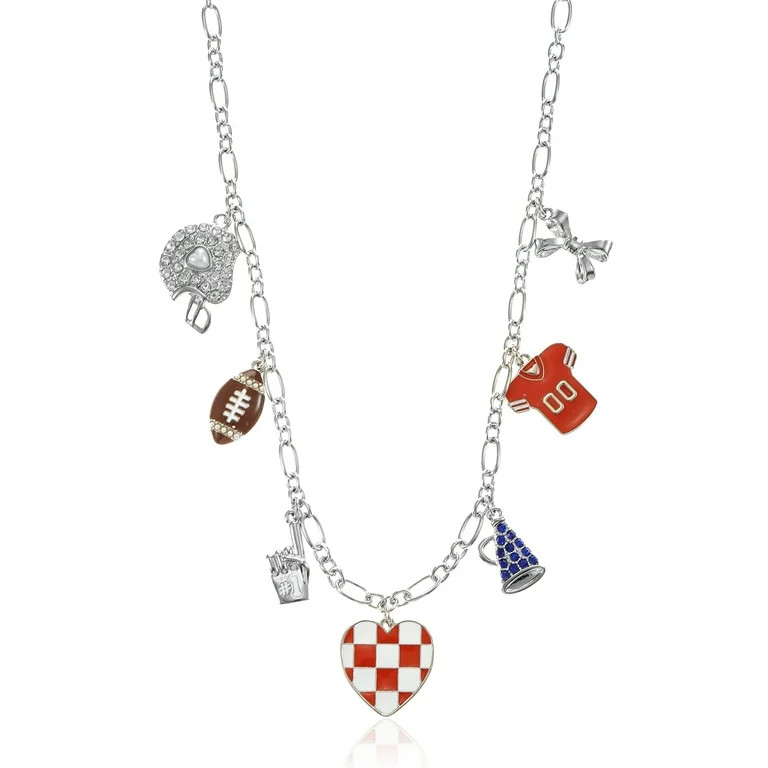 Packed Party Women's Game Day Charm Necklace | Walmart (US)