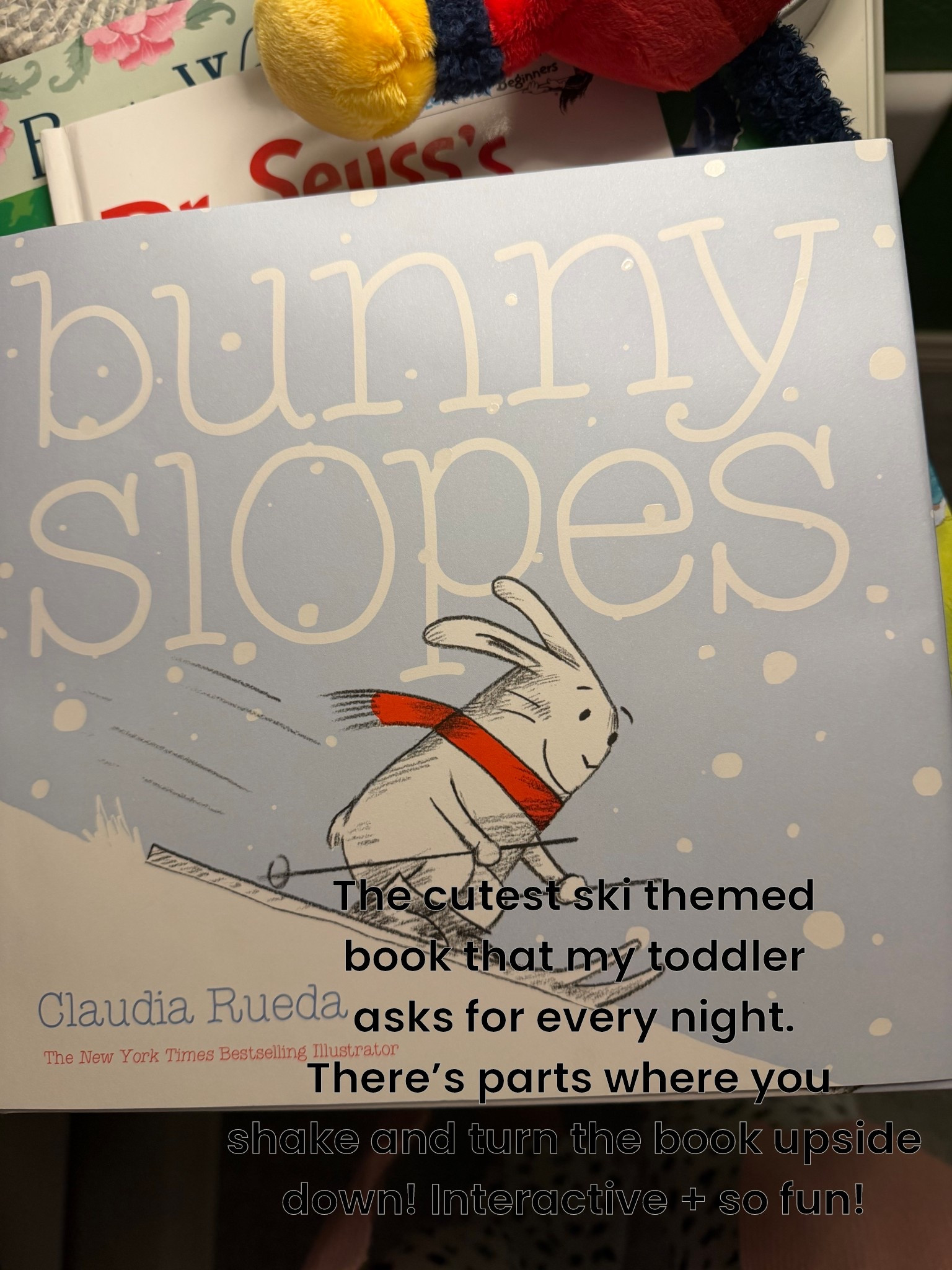 We got this ski book on vacation and it’s so fun and interactive! Great toddler oriented book!

Toddler books, toddler toys, kids books 

#LTKKids