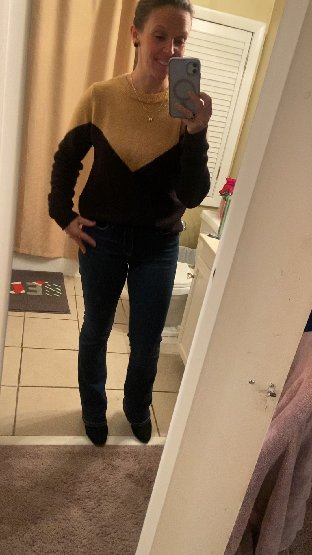 Jeans - on sale; love these skinny kick, the leg has some more structure with just enough flare at the bottom to not feel like an overpowering wide leg 


#LTKWorkwear #LTKU #LTKOver40 #businesscasual #americaneagle #aerie #jeanssale


#LTKSaleAlert #LTKStyleTip #LTKFindsUnder50