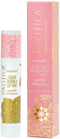 Pacifica Color Quench Lip Tint Vanilla Hibiscus, 0.15oz. | Amazon (US)