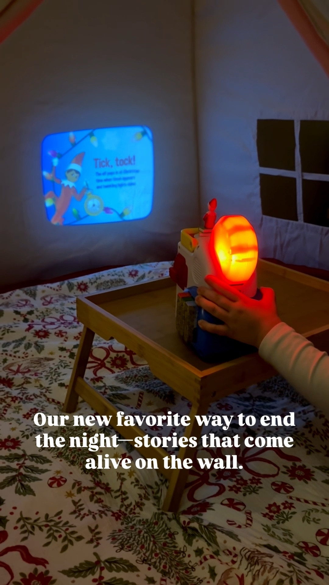 The way their faces light up when the story fills the wall… I never want to forget this. ✨
We added the Elf on the Shelf story set to our Little Tikes Story Dream Machine, and it’s officially part of our Christmas bedtime routine. Cozy blankets, twinkly lights, and a story that feels like magic. 🎄

#LTKHoliday #LTKGiftGuide #LTKKids