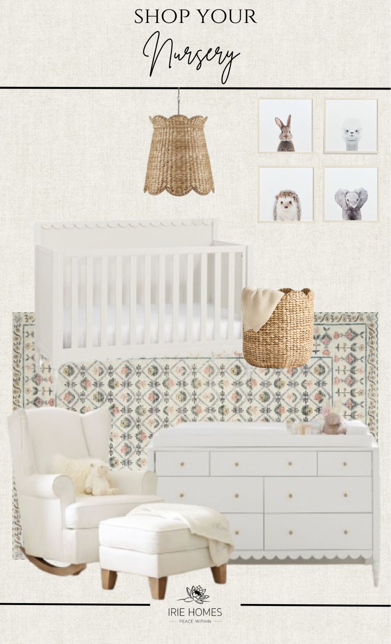 the cutest nursery design, we’re obsessed 💕

#LTKBaby #LTKHome #LTKKids