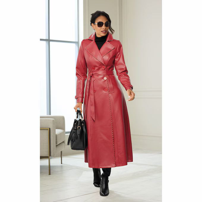 Nora Faux Leather Jacket | Ashro