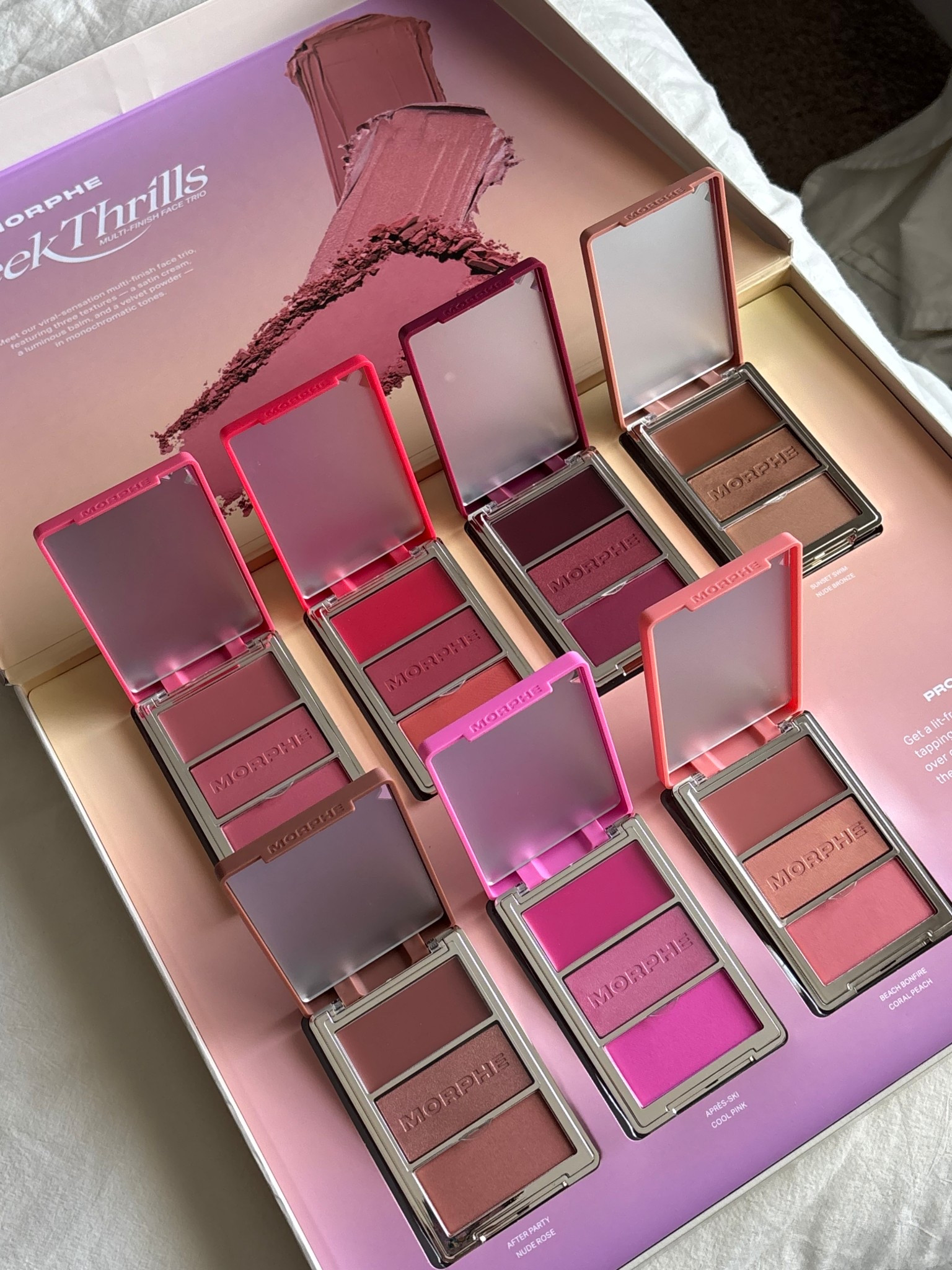 Morphe trio collection!!! 

#LTKselfcare #LTKBeauty #LTKGiftGuide