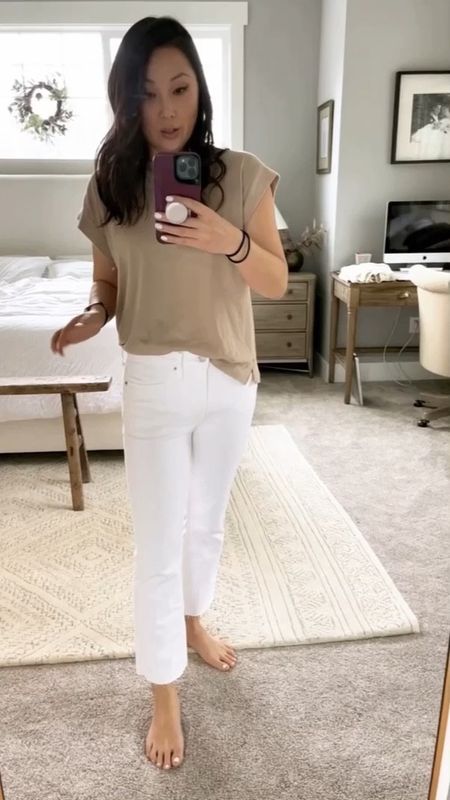 Favorite white jeans this season from jcrew! Well fitted, great quality and NOT see through!!’ On sale!!

#LTKstyletip #LTKSeasonal #LTKsalealert