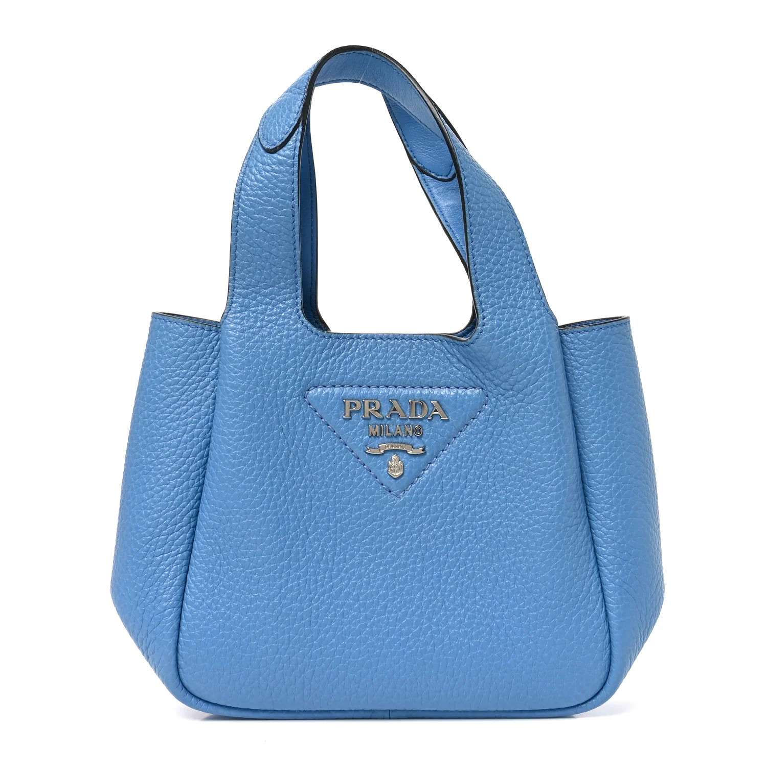 Vitello Daino Soft Mini Dynamique Tote Cobalto | FASHIONPHILE (US)