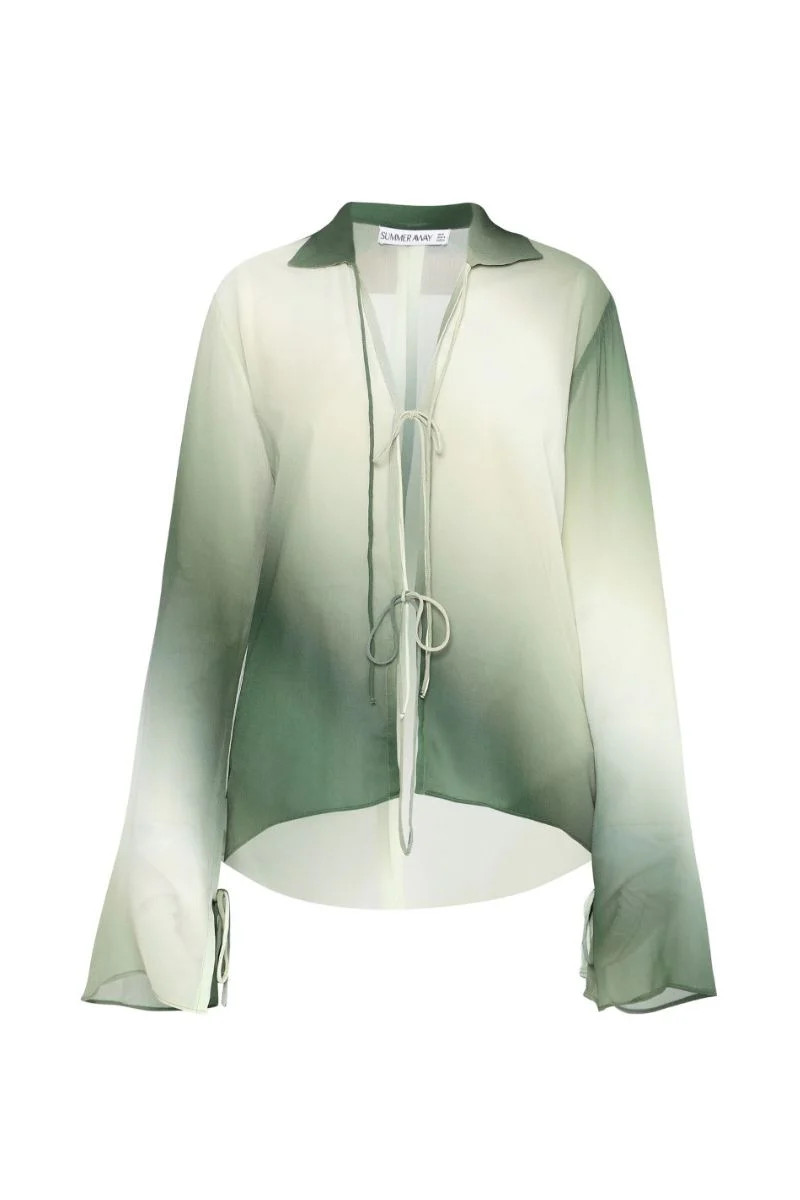MERLETTE TOP IN SAGE OMBRE | Summer Away | CULT MIA | CULT MIA UK LTD